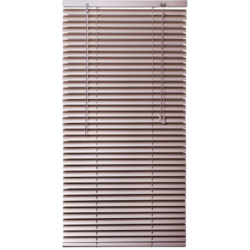 ALUMINIUM HORIZONTAL CHAMPAGNE VENETIAN BLIND 1800X2100MM 25MM