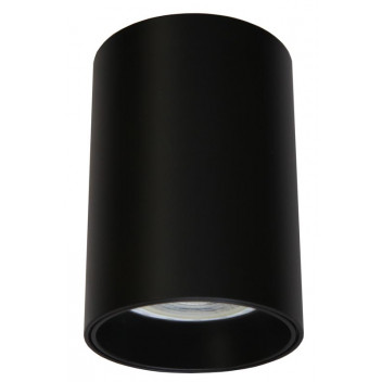 K LIGHT DOWN LIGHT GU10 BLACK ROUND SURFACE