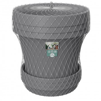 SEBO HIGHVELD STORM PLASTIC POT AND SAUCER SET 25CM