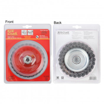 TORK CRAFT TWISTED WIRE CUP BRUSH BLISTER 125XM14