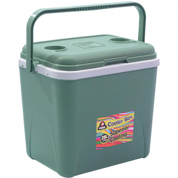 PRIDE OLIVE POLYPROPYLENE COOLBOX 25L