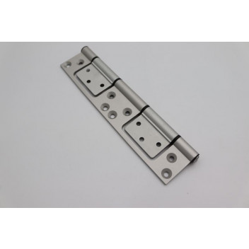 NATURAL ALUMINIUM SINKLESS HINGE 200X44MM 2PIECE