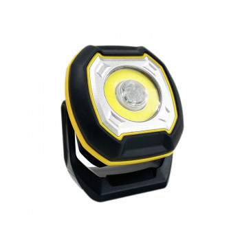 LITEPRO 10WATT SQUARE MAGNET BASE RECHARGEBALE LED WORK LIGHT