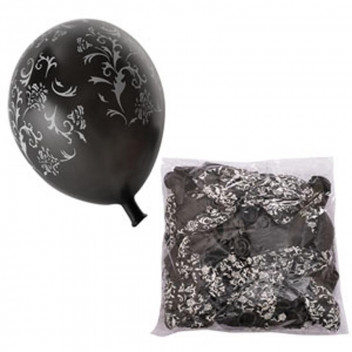 BLACK HELIUM BALLOON