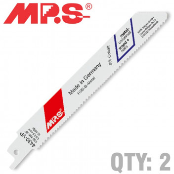 MPS SABRE SAW BLADE 150MM 14/10 TPI 2/PACK
