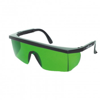 MATSAFE SAFETY SPECTACLE GREEN TINT BLACK FRAME