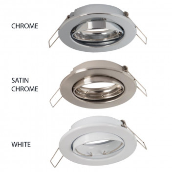BRIGHTSTAR DOWN LIGHT TILT CHROME METAL