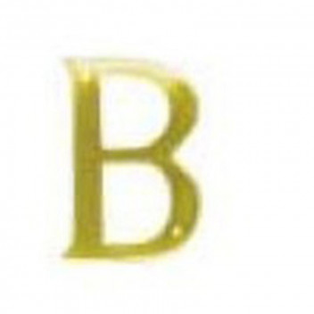 EUROBRASS BRASS B LETTER 75MM