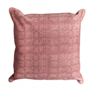 SALMON TEXTURED SCATTER CUSHION 60X60CM