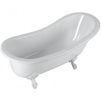 WHITE FEET FREE STANDING DEVON BATH.