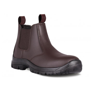 DOT CHELSEA BROWN SAFETY BOOT NO.6