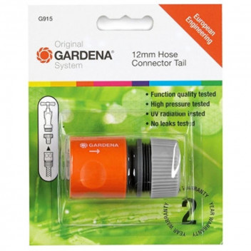 GARDENA HOSE CONNECTOR 13MM (1/2 INCH)