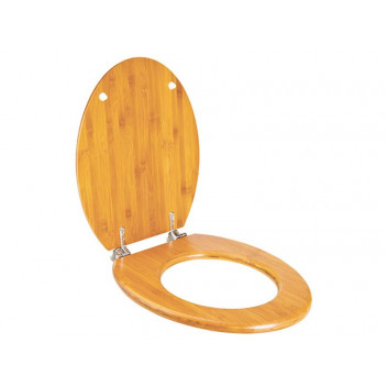 BAMBOO WOODEN TOILET SEAT.