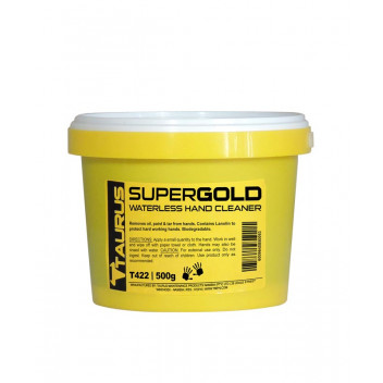TAURUS SUPER GOLD (WATERLESS) COARSE HAND CLEANER 500G