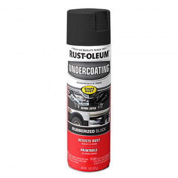 R-OLEUM BLACK AUTOMOTIVE UNDERCOAT RUBBER SPRAY PAINT 425G