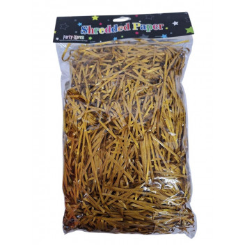 SHREDDED GOLD GLITTER PAPER 100GR