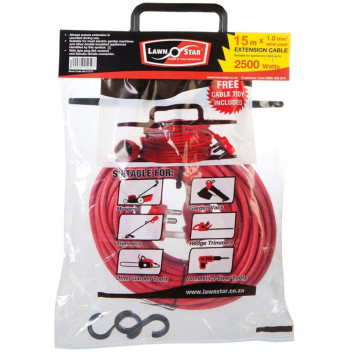 CORD SET 15M X1.0MM 2500WATT