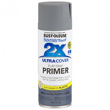 R-OLEUM 2X FLAT GRAY PRIMER SPRAY PAINT 340G