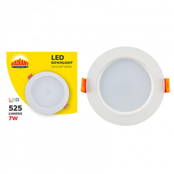 EUROLUX WHITE LED DOWN LIGHT 7W 6000K