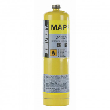 MITCO YELLOW CYLINDER GAS MAPP 400G SIEVERT