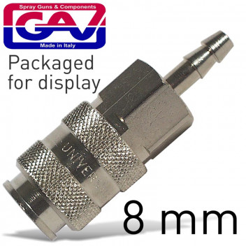 GAV UNIVERSAL QUICK COUPLER 8MM