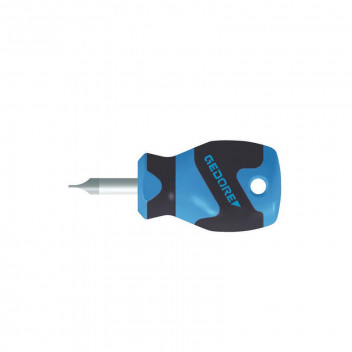 SCREWDRIVER FLAT 5.5 DUMPY GEDORE BLUE