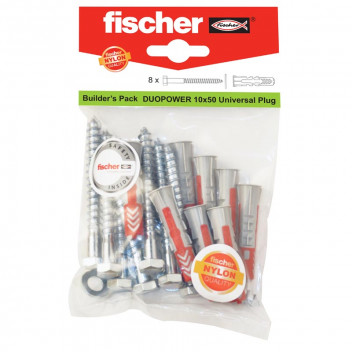 FISCHER DUOPOWER SCREW AND PLUGS 8PP.