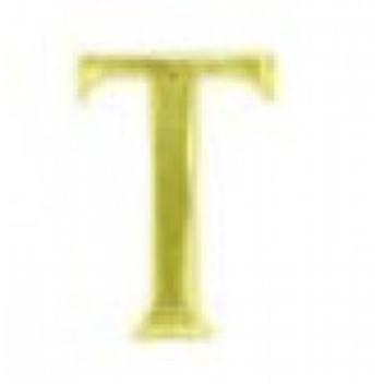 EUROBRASS BRASS T LETTER 75MM