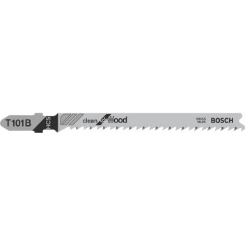 BOSCH B CLEAN WOOD JIGSAW BLADE 3PIECE
