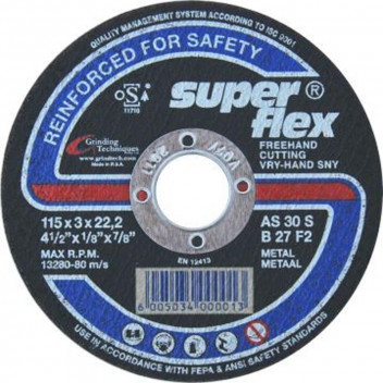 SUERFLEX STEEL CUT 115X3X22.2MM