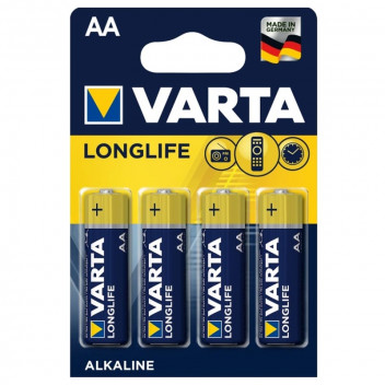 VARTA LONGLIFE BATTERY AA 4PACK