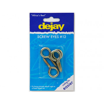 SCREW EYES #12 4PP  A628