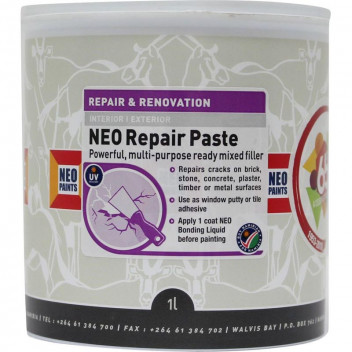 NEO WHITE REPAIR PASTE (ELASTIC READY MIX) CRACK FILLER 1L