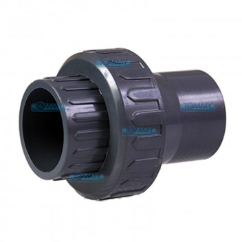 TOMMY VALVE CHECK GIV PVC SOCKET UNION SOLVENT WELD 50MM