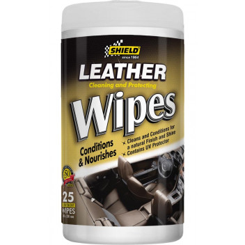 SUMMIT SALES UPHOLSTERY LEATHER CLEANER SHIELD 25PP