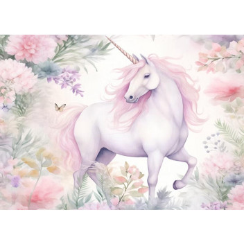 DECOUPAGE UNICORN DREAMS A3