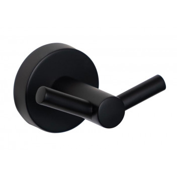 BLUTIDE GINGER BLACK DOUBLE ROBE HOOK