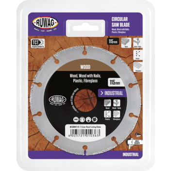 RUWAG DIAMOND CUT WOOD NAILS FIBERGLASS 115 X 1MM