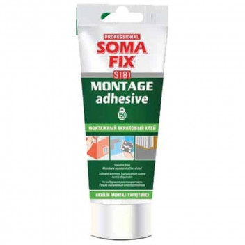 ADHESIVE  FILLING AND BONDING AND PAINTABLE  MONTAGE 250ML SOMAFIX