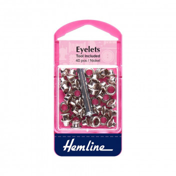 NICKLE CRAFT EYELETS 40PP