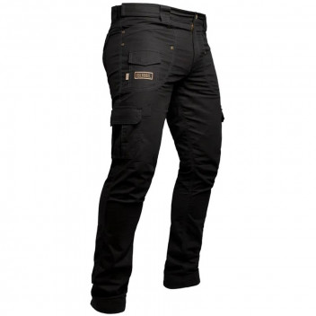 BOERBOEL KALAHARI CARGO BLACK ADJUSTABLE PANTS SIZE 48