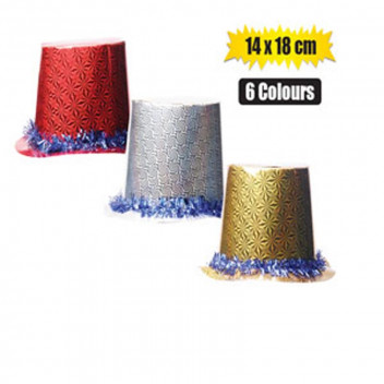 PARTY CABARET HAT 14X18CM