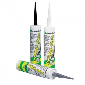SEALER SILICON-1001U 10205 ALU 300ML DEN BRAVEN
