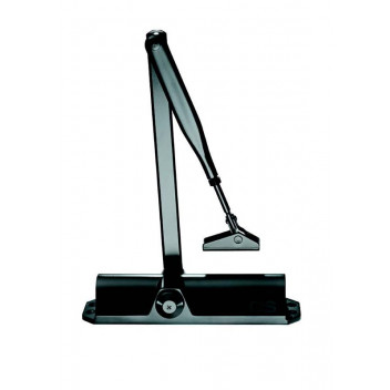 BLACK DOOR CLOSER FOR DOORS UP TO 1100MM