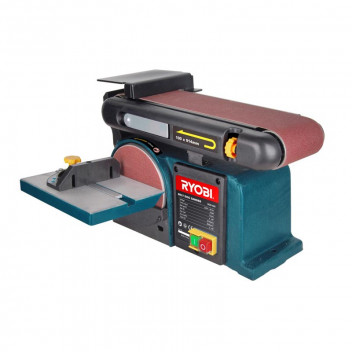 RYOBI INDUSTRIAL LIGHT BELT AND DISC SANDER 100X914MM