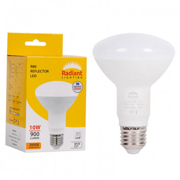 RADIANT LED BULB E27 10W 3000K