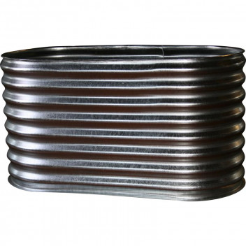 CORRIGATED GALVANIZED VEGGIE PLANTER 1200X580X64MM