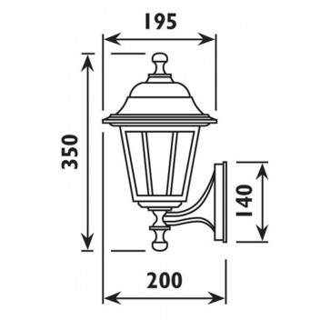 EUROLUX RADIANT LIGHT WALL UP/DOWN COAST