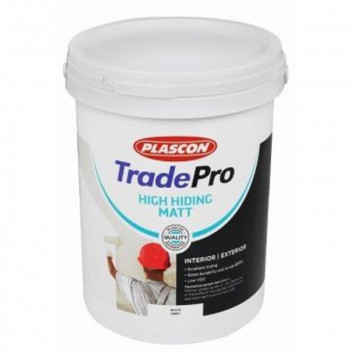 PLASCON TRADE PRO PVA TRANSPARENT HIGH HIDING MATT BASEPAINT 5L