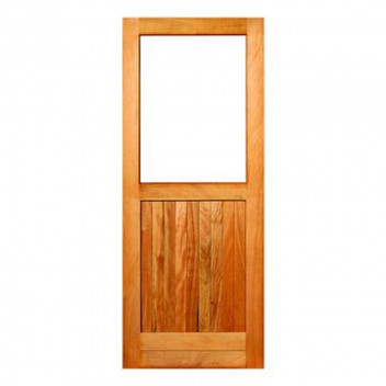 SWARTLAND FULL TOP GLASS ENTRANCE DOOR WOOD.